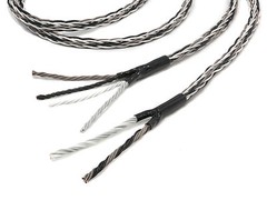 KnuKonceptz Krux Interlaced Braided 8 Gauge Bi-Wire Speaker Wire Cable 8′ Pair