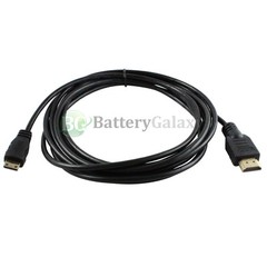 3FT HDMI 1.4 to Mini HDMI Type C Premium Cable Cord Gold Cable 1080P 100+SOLD