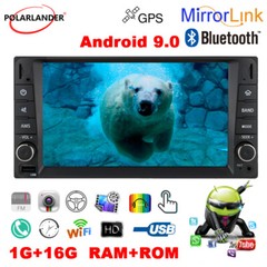 WiFi 7″ Car Radio Stereo Android 9.0 2 Din Bluetooth Touch Screen GPS Mirrorlink
