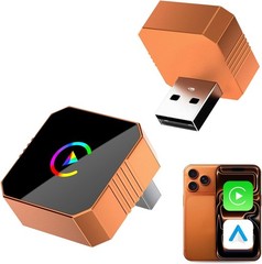 2026 Mini Wireless CarPlay Adapter Wired to Wireless for CarPlay & Android Auto
