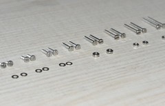 Fixing Screw Kit M2 Stainless Steel /Cartridge/Mounting for Thorens TP Headshell