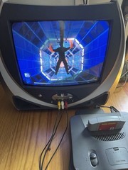 Batman Color CRT TV 13″ KSM6001 Vintage Retro Gaming Tested Works NO REMOTE