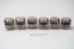 IN-12A Nixie Tubes UNUSED TESTED [6 TUBES SET] FAST DELIVERY – USA Seller
