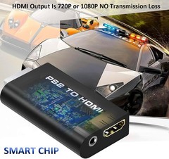 PS2 to HDMI Video Converter Adapter with 3.5mm Audio Output for HDTV Monitor Lot