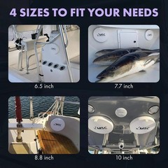 6.5″ Boat Speaker Covers Silicone UV/Waterproof Marine Audio Protection