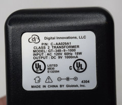 Digital Innovations AC Adapter adapter GT-348-9-1000 Tested for Game DR