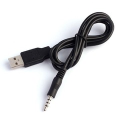 ZIMRIT 3.5mm Aux to USB Adapter Cable – 3ft 2.0 Male 3, Black