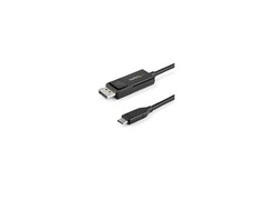 StarTech.com 6.6 ft. (2 m) USB C to DisplayPort 1.2 Cable – Bidirectional – 4K