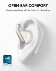 Soundcore AeroFit Open-Ear Headphones Ergonomic Ear Hook Wireless Earbuds|Refurb