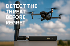 Drone and Pilot Detection Device –Handheld Remote ID Receiver for iOS & Android