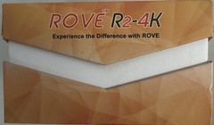 New Open Box ROVE R2-4K 4K WiFi Dash Cam with Built-In GPS, Black