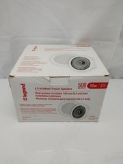 Legrand 500 Series 6.5″ 50W In- Wall Or Ceiling Speaker White (MS05IC-V1)