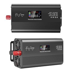 4000/8000W Power Inverter Pure Sine Wave Vehicle AC+USB+Type-C for Solar Systems