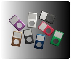 New Front Face Plate &Turntable & Dots Apple iPod Classic Video 5 5.5th Gen 30GB