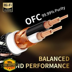 YYTCG 3.5mm to Dual XLR Y Splitter Cable 2m