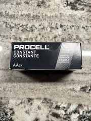 Procell AA Alkaline Batteries 24 Pack 1.5V for Low Drain Devices PC1500