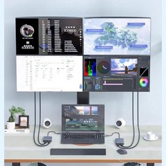 Display Port to Dual HDMI | 4K@60Hz | Display Adapter Splitter