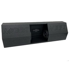 Universal Single Regular Cab Subwoofer Box 2×8” Ford Gm Bolero Style Mega Bass