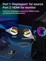 Uni-Directional 4K@30Hz HDMI Cable Adapter