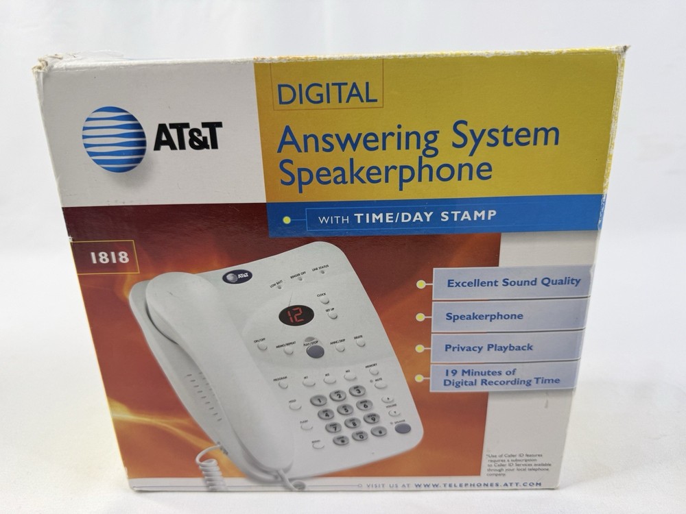 NEW IN BOX ATT&T Digital Answering System Soeakerphone