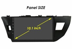 Apple CarPlay GPS Navi Android 15 Car Stereo Radio For Toyota Corolla 2014-2016