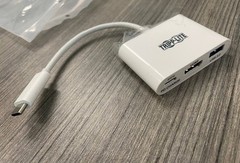 NEW Tripp Lite USB-C to HDMI Video Adapter USB-A USB-C Charging Ports Converter