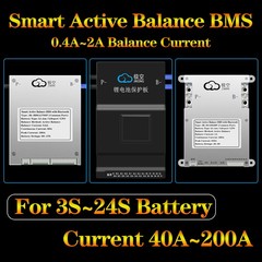 JK BMS 40-300A Active Balance Bms 4S 8S 16S 20S 24S Smart Bms Lifepo4 Li-Ion lot