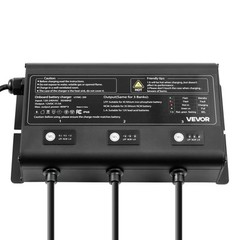 VEVOR 3-Bank 5A 12V Smart Marine Battery Charger Onboard IP68 Waterproof Boat RV