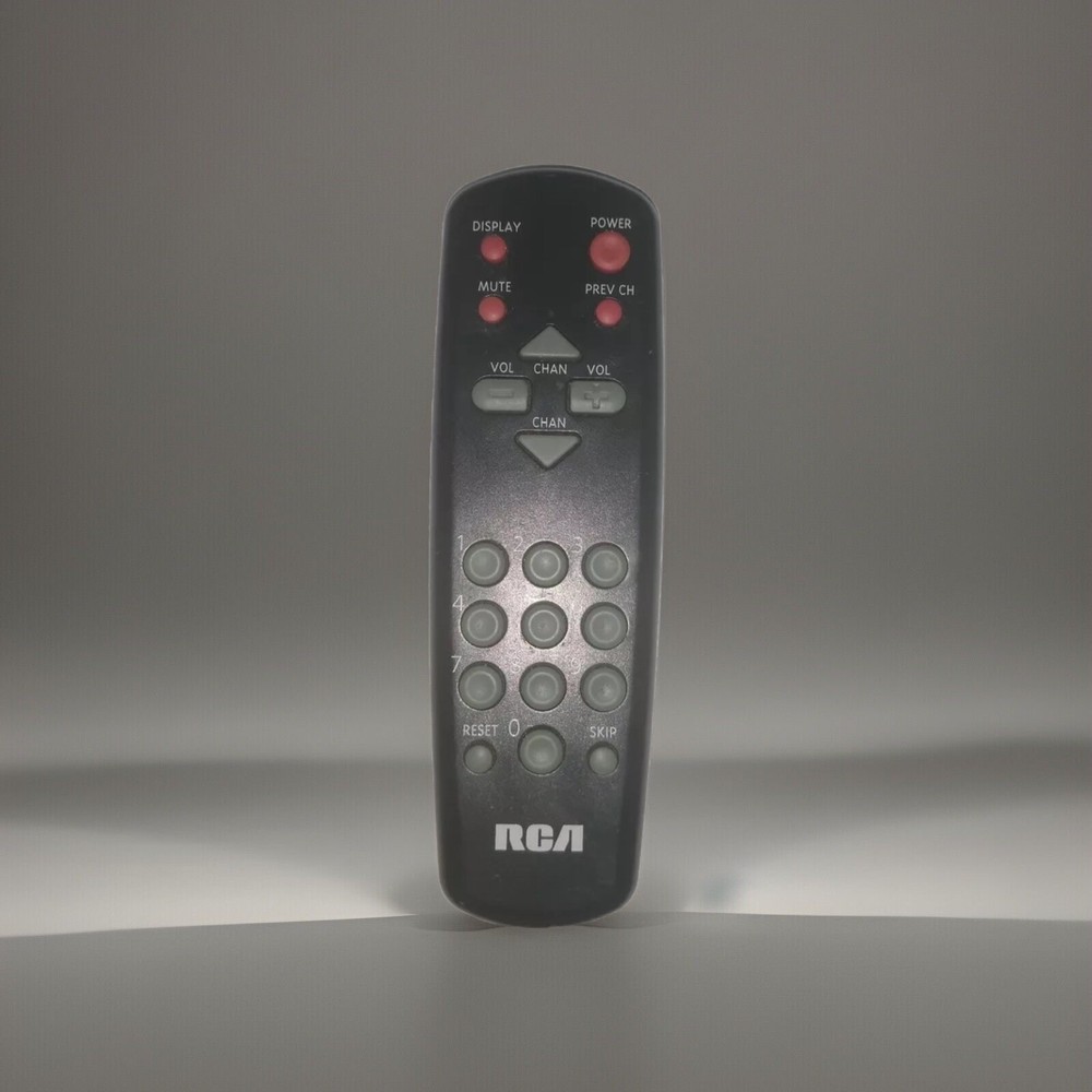 Oginal RCA crk10f1 tv remote control unit – Black – Made In Indonesia