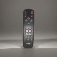 Oginal RCA crk10f1 tv remote control unit – Black – Made In Indonesia