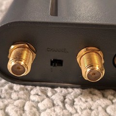 Radio Shack RF Modulator 15-2526 – A/V RCA to Coaxial TV Converter Box / EUC