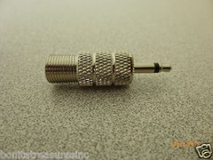 Coax male Adapter For TV that has a Female VCA-1 VCA-2 external antenna port