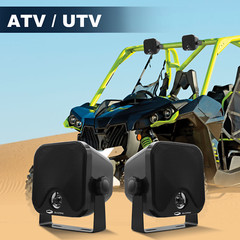 ATV UTV Car Speakers 4inch Watterproof Box Hunging 100W Spekaer