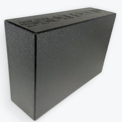Single 12″ Universal Vented Truck Box Finished w/Bed Liner KBSHALLOW112V