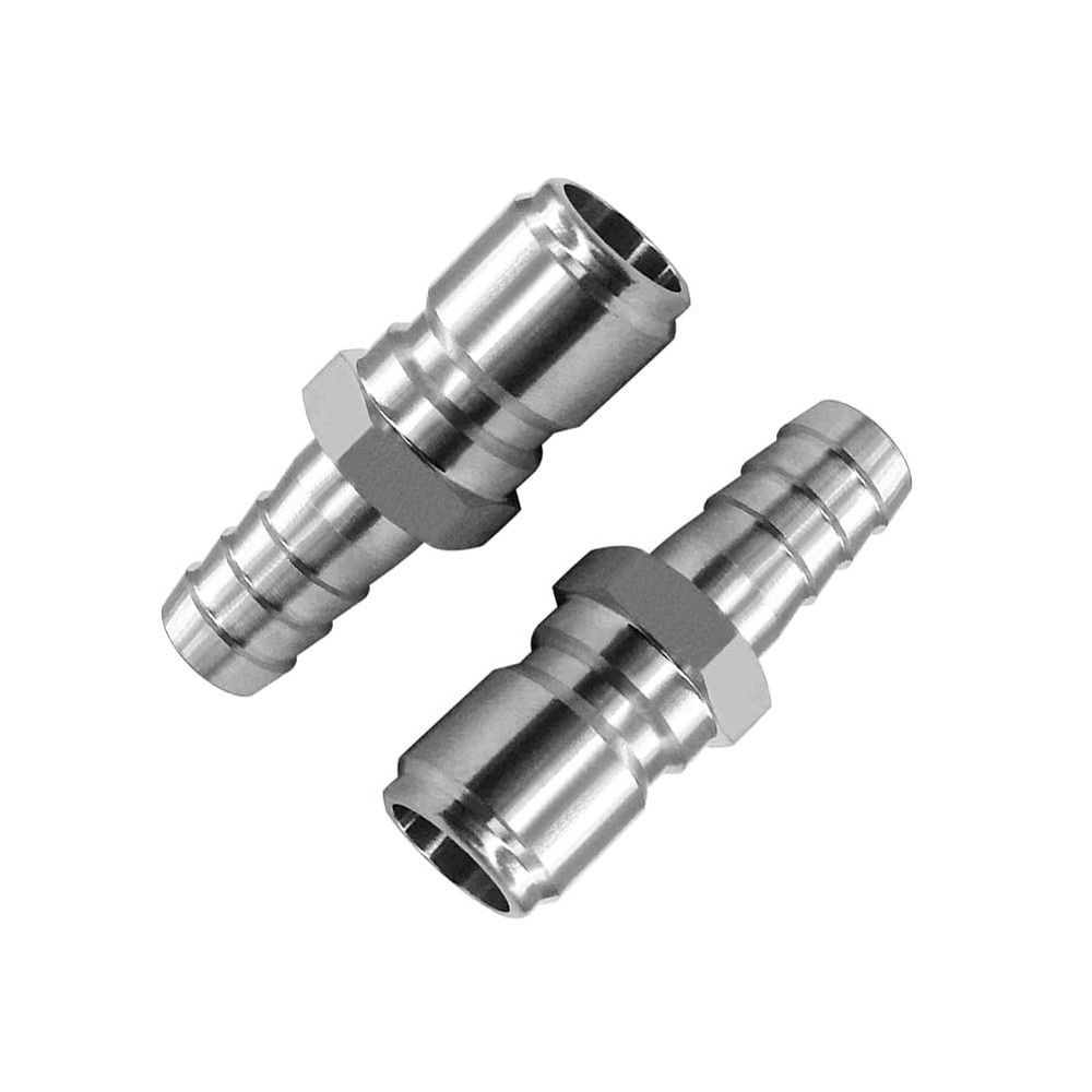 1/2 Inch Barb Male Quick Disconnect 304 Stainless Steel Home Brew 2 PCS
