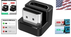 180 Degree HDMI Male to Female Adapter 2 Pack – Ultra-Compact 8K Support
