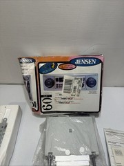 Jensen CR225X Car Stereo with Cassette AM/FM Radio New Open Box Never Used
