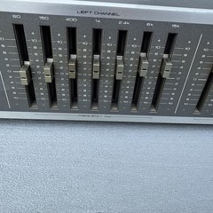 Vintage PIONEER SG-550 GRAPHIC EQUALIZER Japan Powers On