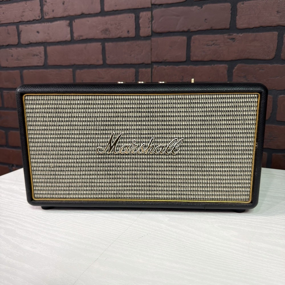 Marshall Stanmore Bluetooth Speaker w/ Optical Input, Black/Gold