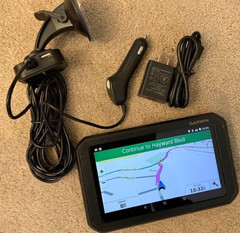 GARMIN TRUCK 7″ GPS WITH DASH CAM RECORDER LM UPDATED TO LATEST 2026