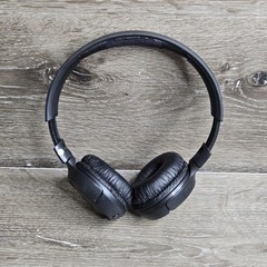 JBL Tune 510BT Wireless On-Ear Headphones Black Bluetooth Tested & Working