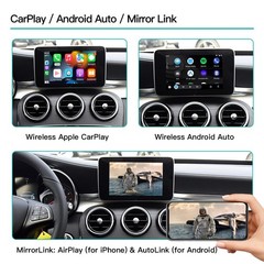 Wireless CarPlay Android Auto Module For Mercedes Benz NTG5.0 A C CLA 2015-2018