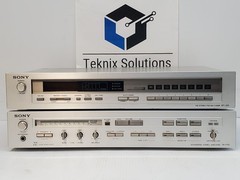 Sony TA-F55 Receiver(None-Working) and Sony ST-J55 AM/FM Tuner(working Good)