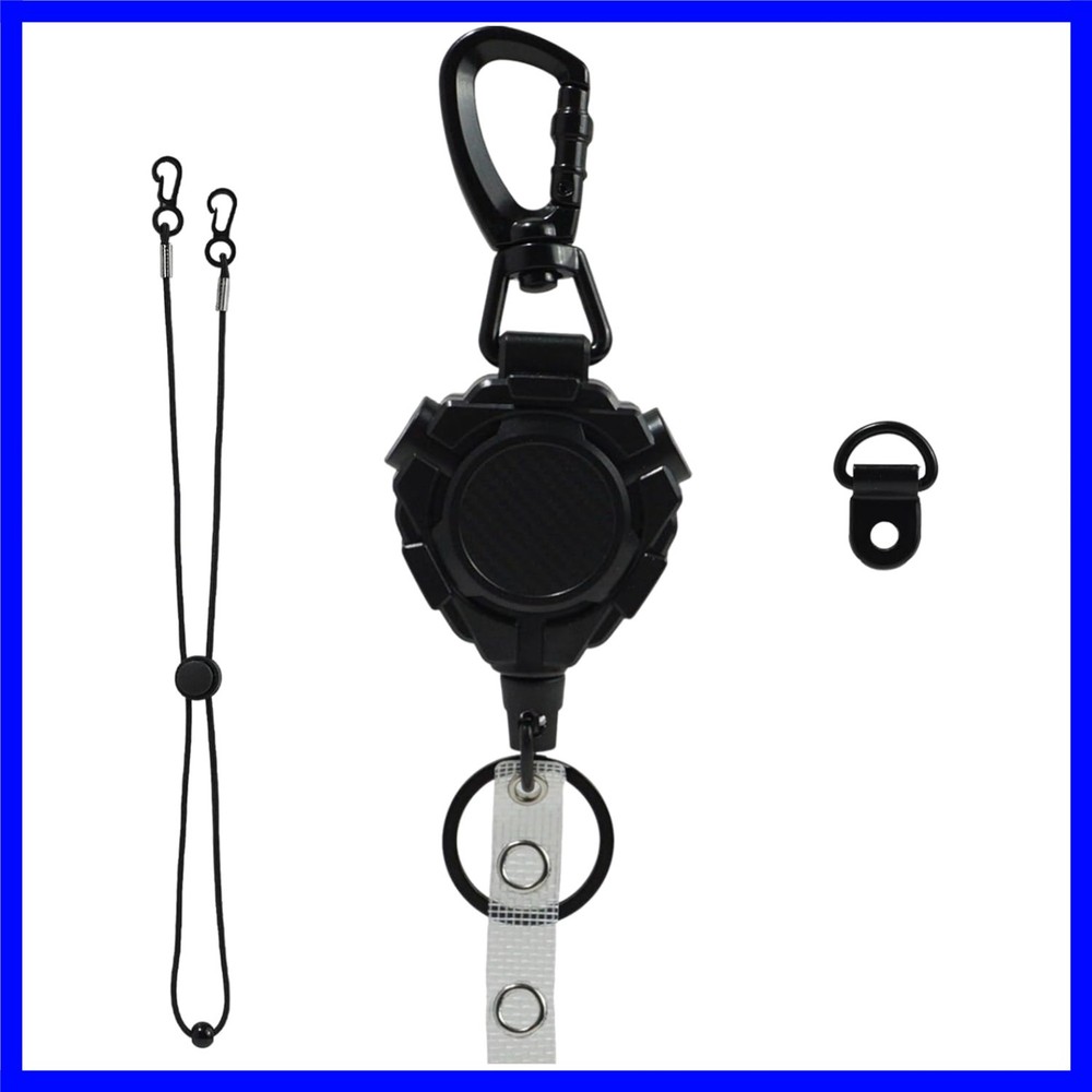 Durable CB Mic Holder with Polycarbonate Shell and Strong Steel Cord – 31.5″