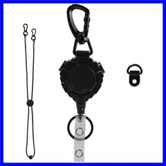 Durable CB Mic Holder with Polycarbonate Shell and Strong Steel Cord – 31.5″