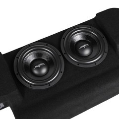 NEW DUAL 10″ 1600W PORTED LOADED SUB BOX FITS 2015-2024 FORD F-150 SUPER CAB