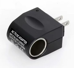 110V-240V AC Plug To 12V DC Car Cigarette Lighter Converter Socket Adapter Lot
