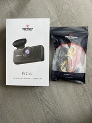 Redtiger F17Elite 3 Channel 4K Dashcam – Hardwire Kit + Memory Card Included