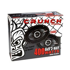 Crunch 300 Watts 6.5-Inch CS Speakers + 400 Watts 6×9 Inches Coaxial CS Speakers
