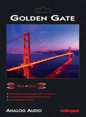 AudioQuest Golden Gate – 1.0 Meter RCA to RCA – Brand New – Authorized Dealer